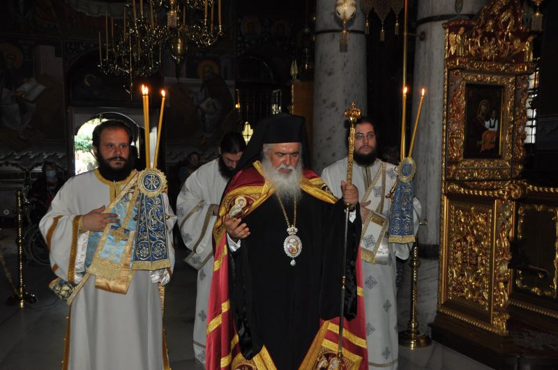 Πανήγυρις τῆς Κοιμήσεως τῆς Ὑπεραγίας Θεοτόκου στήν Ἱερά Μονή Εἰκοσιφοινίσσης